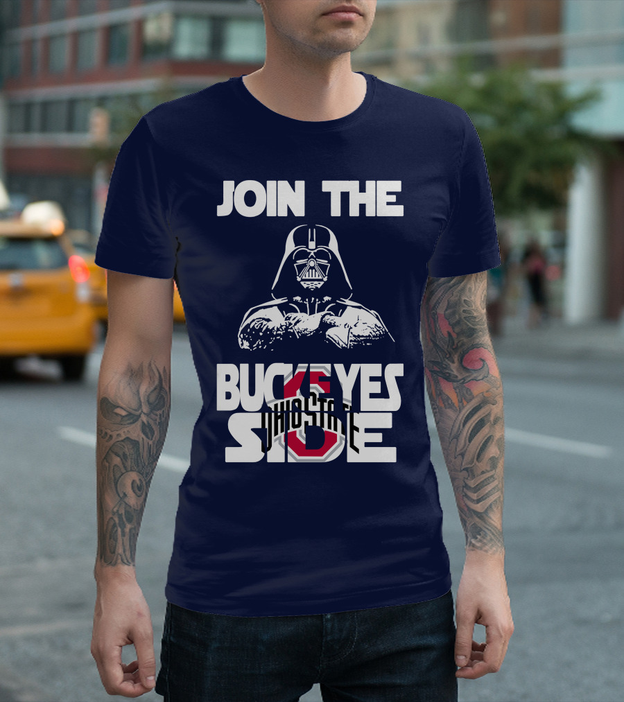 Join The Ohio State Buckeyes Side T-Shirt