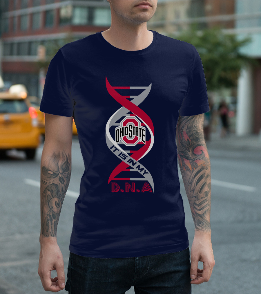 Ohio State Buckeyes It Is In My Dna T-Shirt