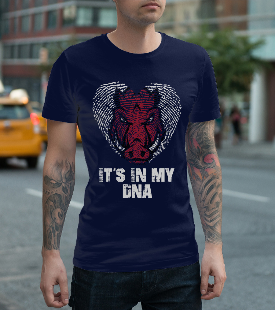 Arkansas Razorbacks It's In My Dna T-Shirt