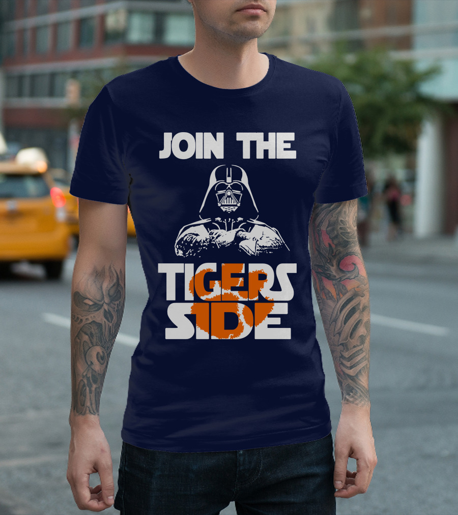 Join The Tigers Side Clemson Tigers T-Shirt