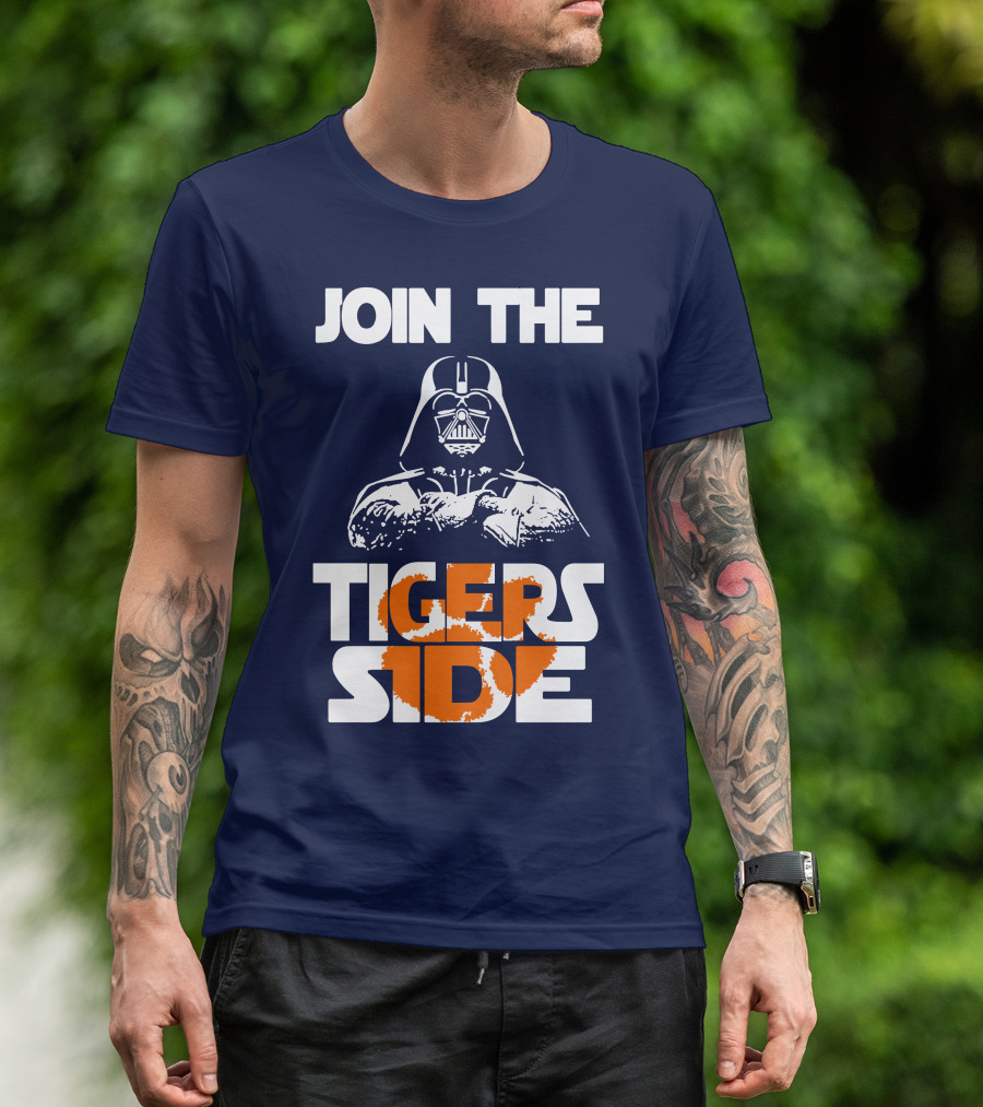 Join The Tigers Side Clemson Tigers T-Shirt