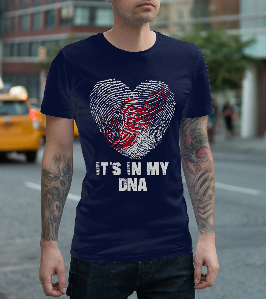 Detroit Redwings It's In My Dna T-Shirt