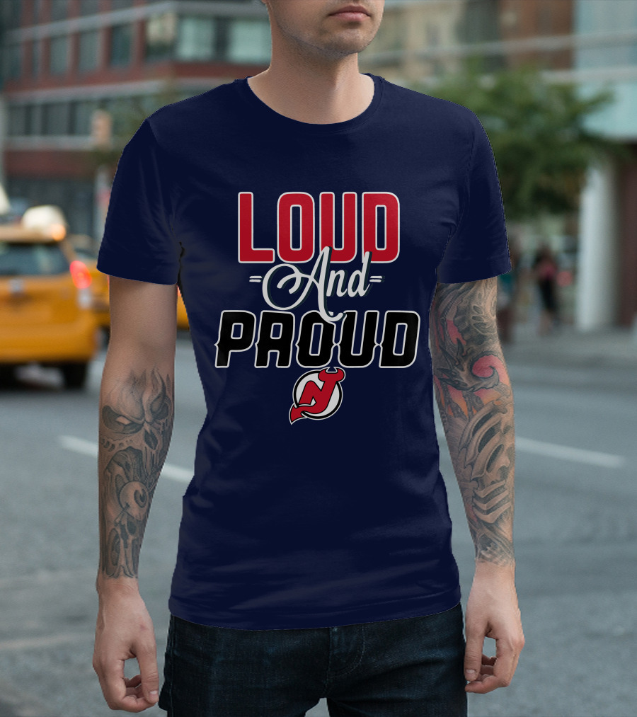 New Jersey Devils Loud And Proud T-Shirt
