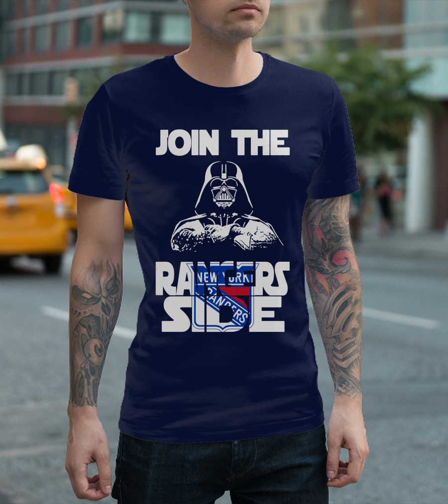 Join The New York Rangers Side T-Shirt