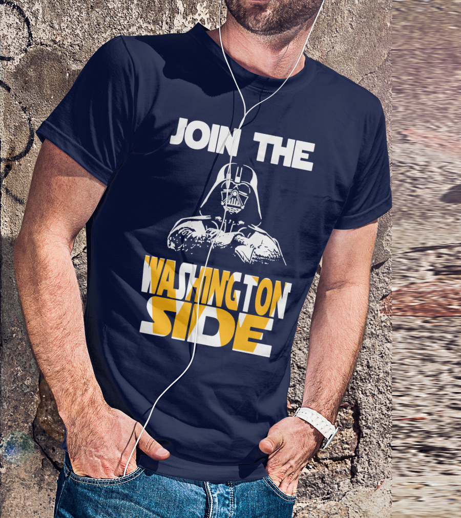 Join The Washington Side Darth Vader T-Shirt