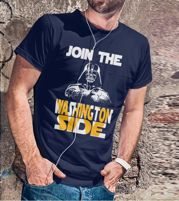 Join The Washington Side Darth Vader T-Shirt