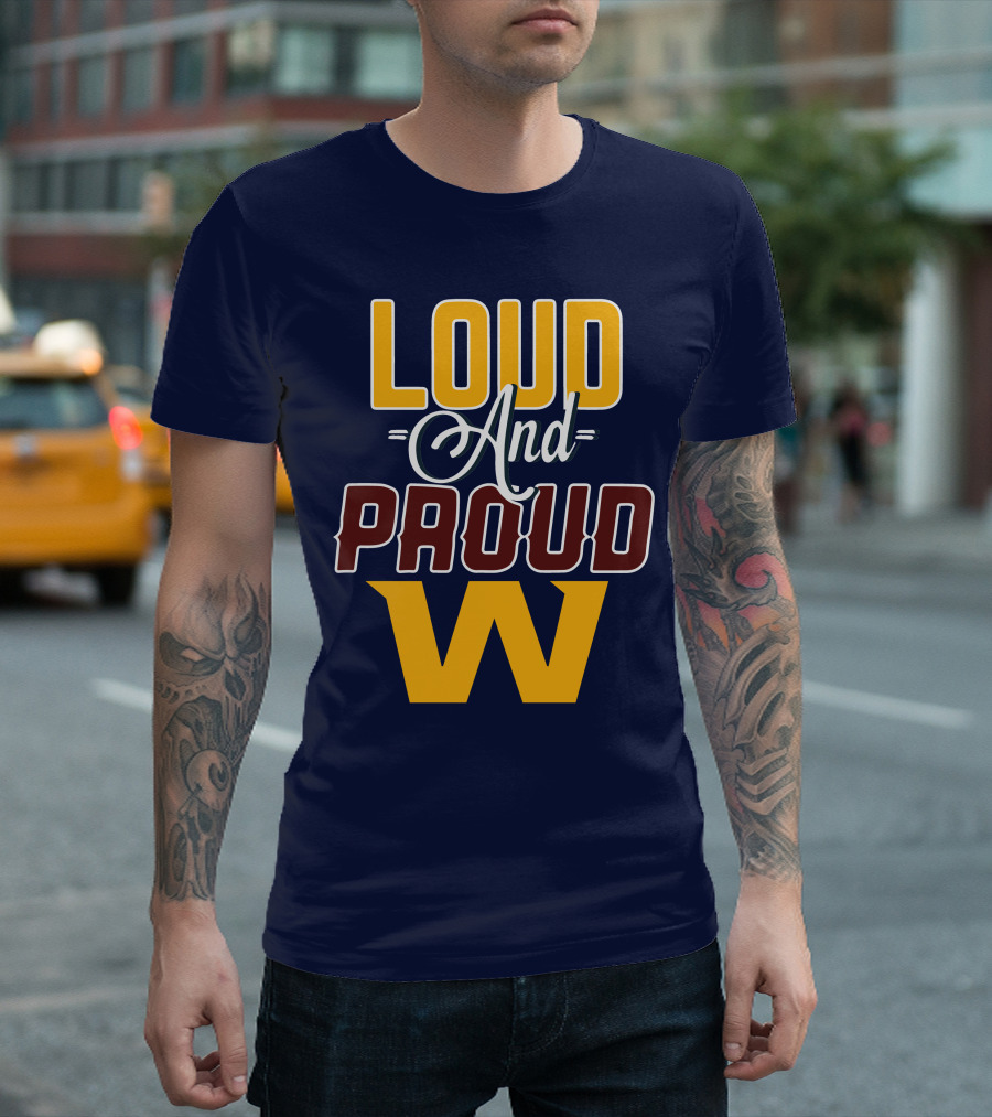 Washington Loud And Proud W T-Shirt