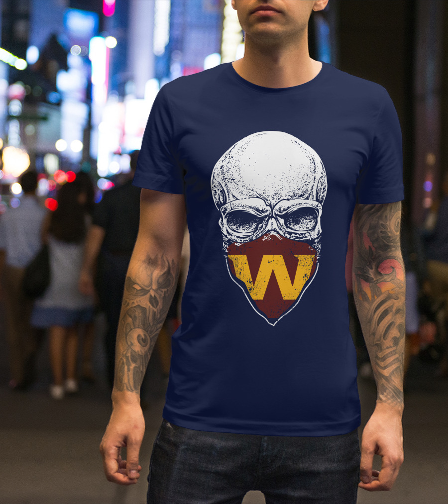 Washington Skull W T-Shirt