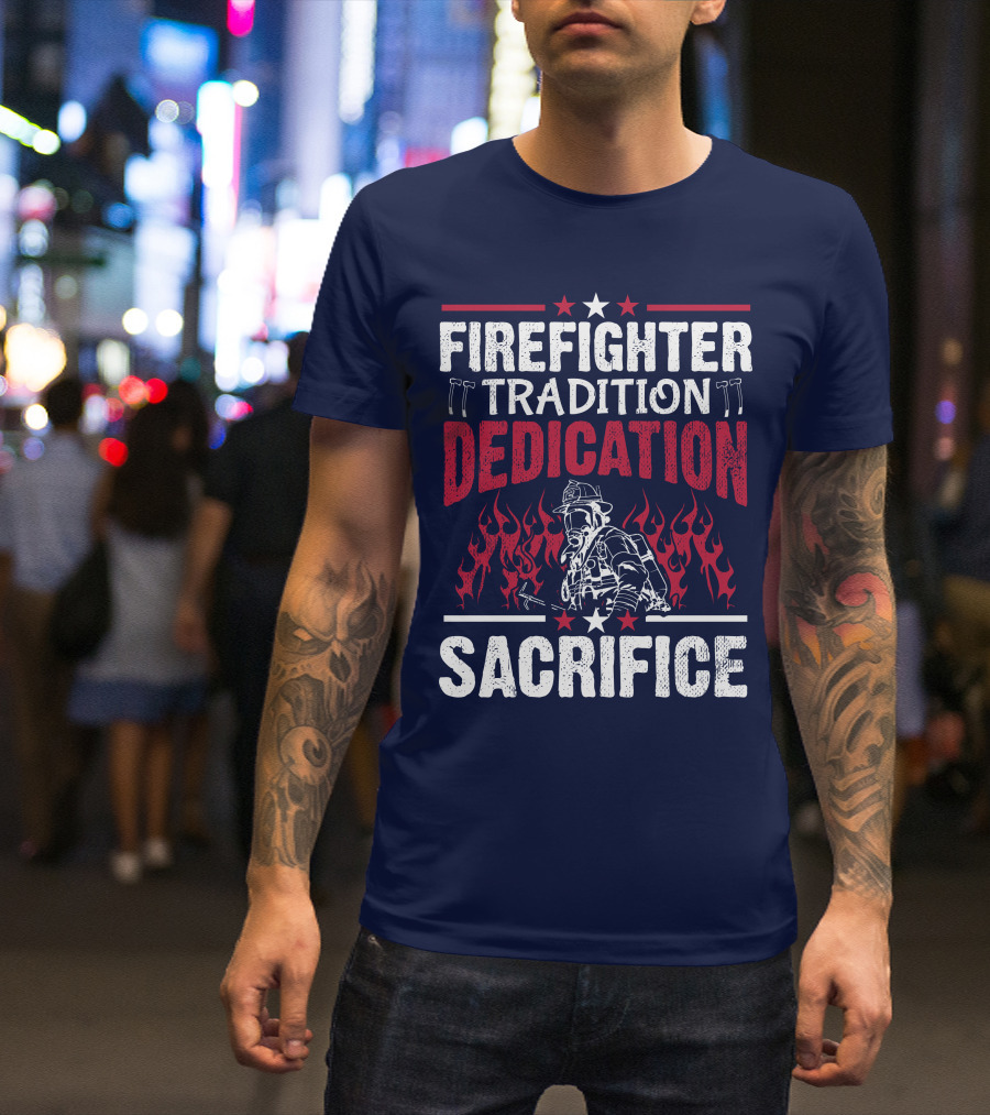 Fighter Tradition Dedication Sacrifice T-Shirt