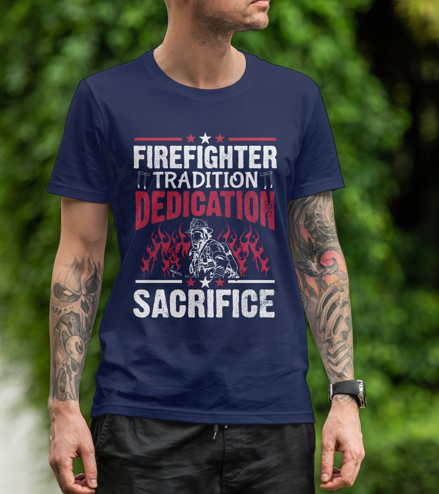 Fighter Tradition Dedication Sacrifice T-Shirt