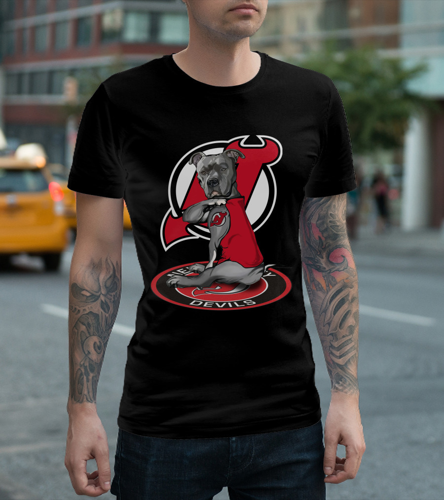 New Jersey Devils Dog Mascot 18 T-Shirt