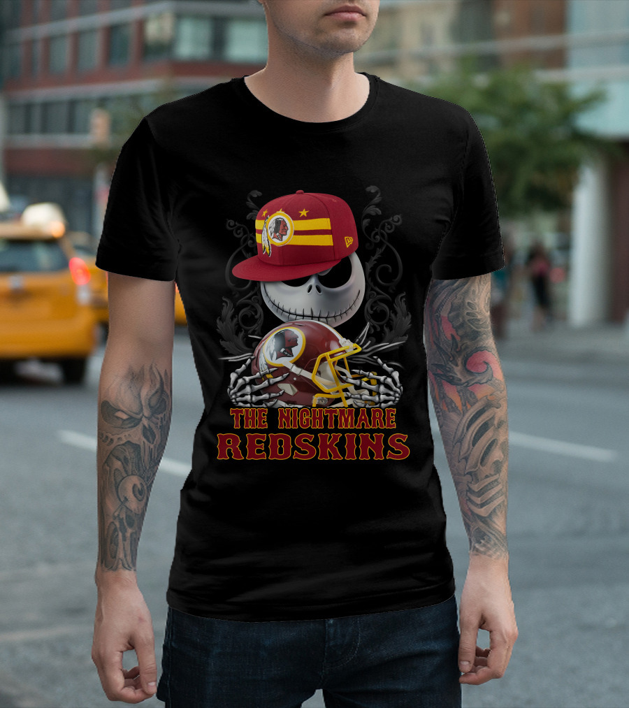 The Nightmare Redskins Ds001-32 Washington Redskins T-Shirt
