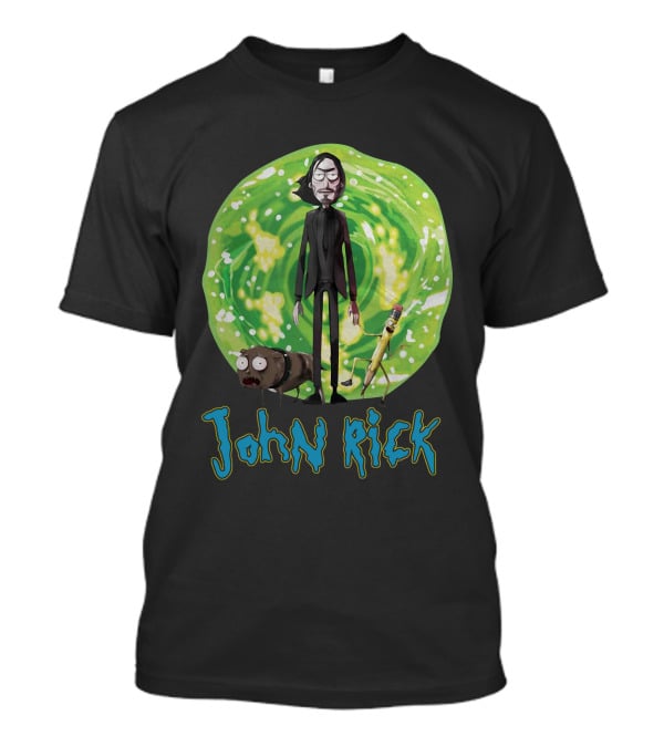 John Rick Portal Character Crossover T-Shirt