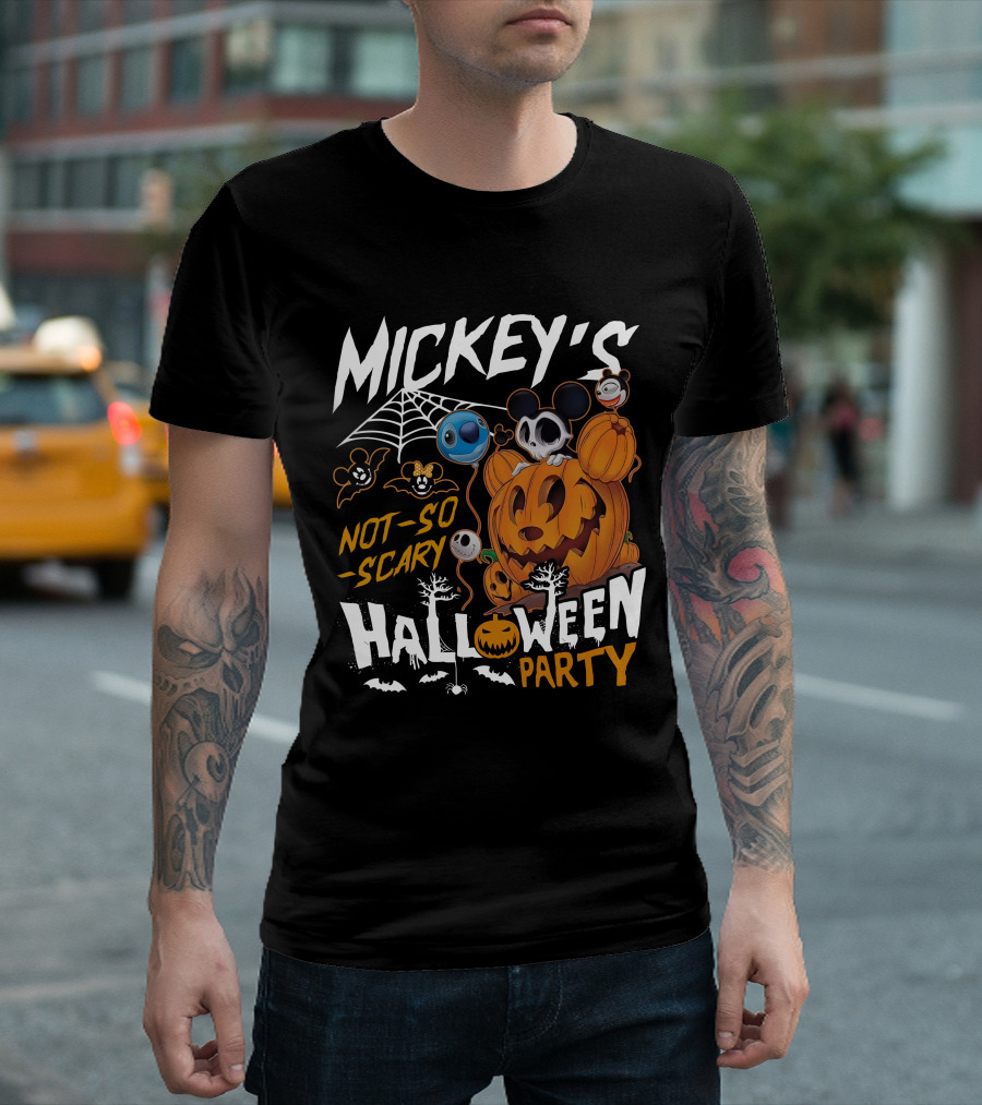 Mickey's Not-So-Scary Halloween Party T-Shirt
