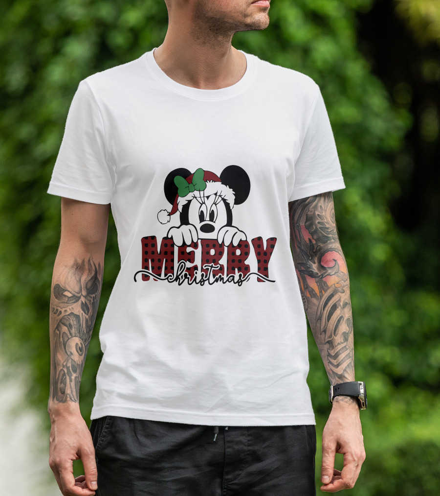 Minnie Christmas Merry T-Shirt