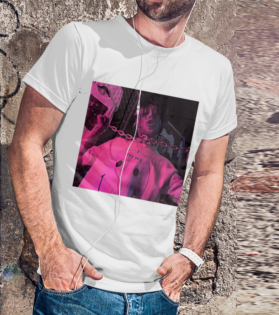 Sad Boy Lil Peep Merch Classique Chain Smiley T-Shirt