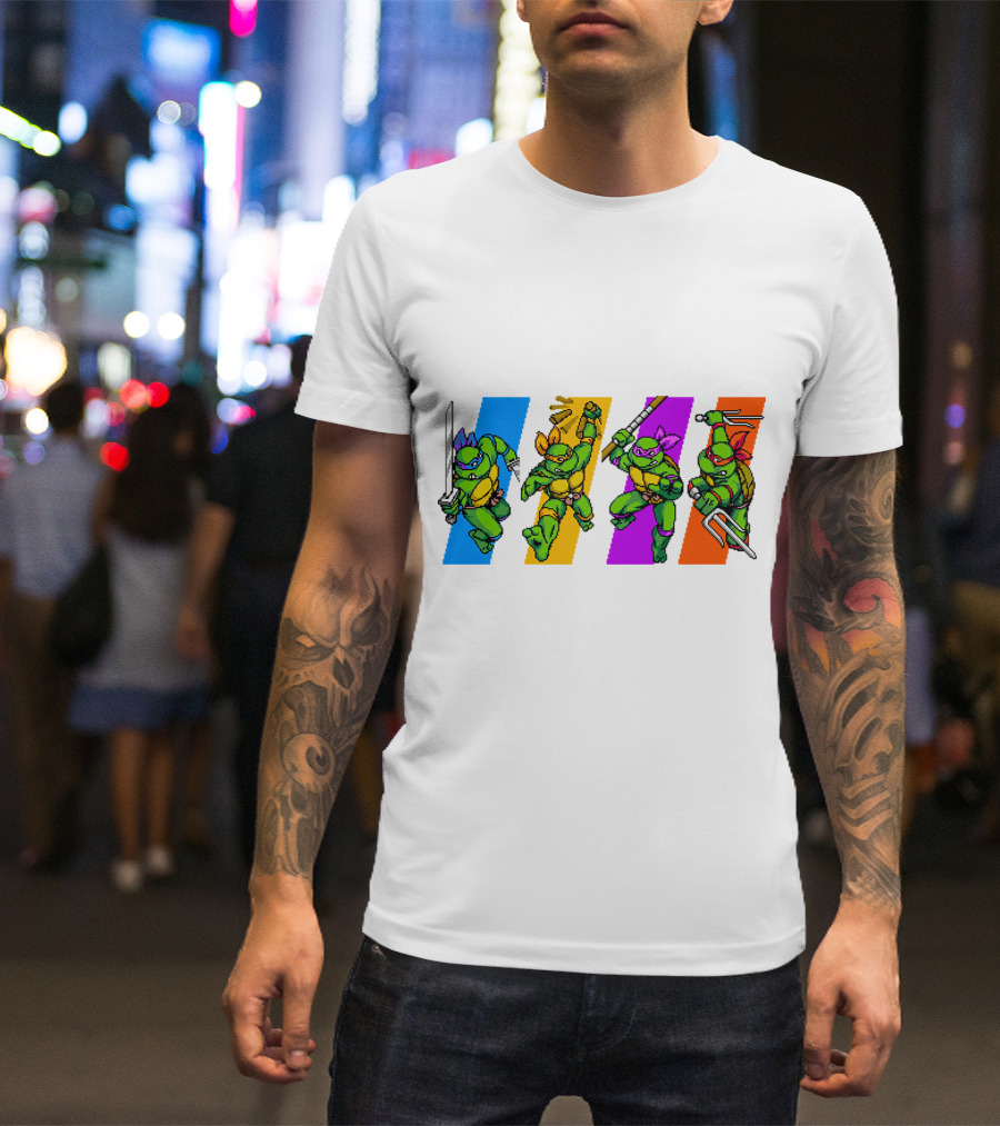 Teenage Mutant Ninja Turtles Heroes In Action T-Shirt