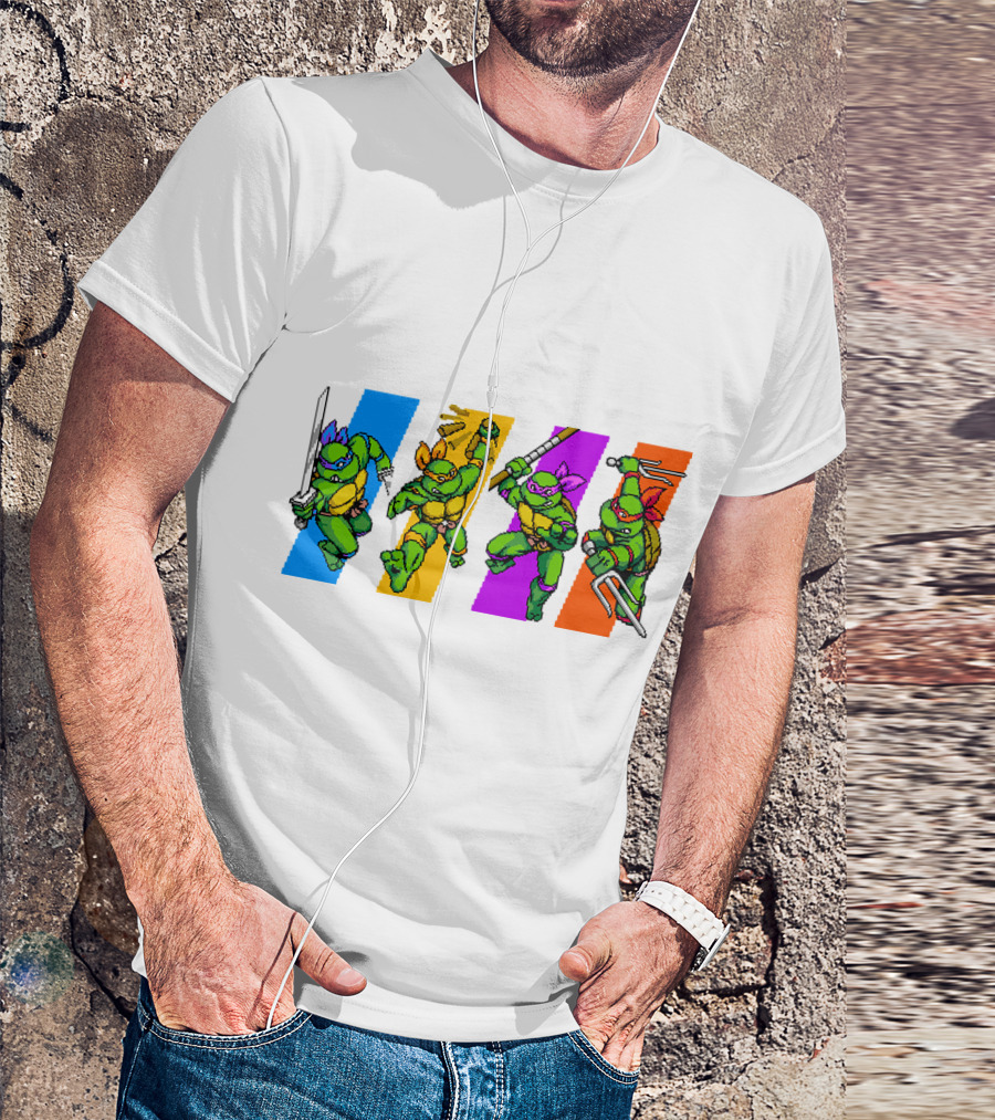 Teenage Mutant Ninja Turtles Heroes In Action T-Shirt