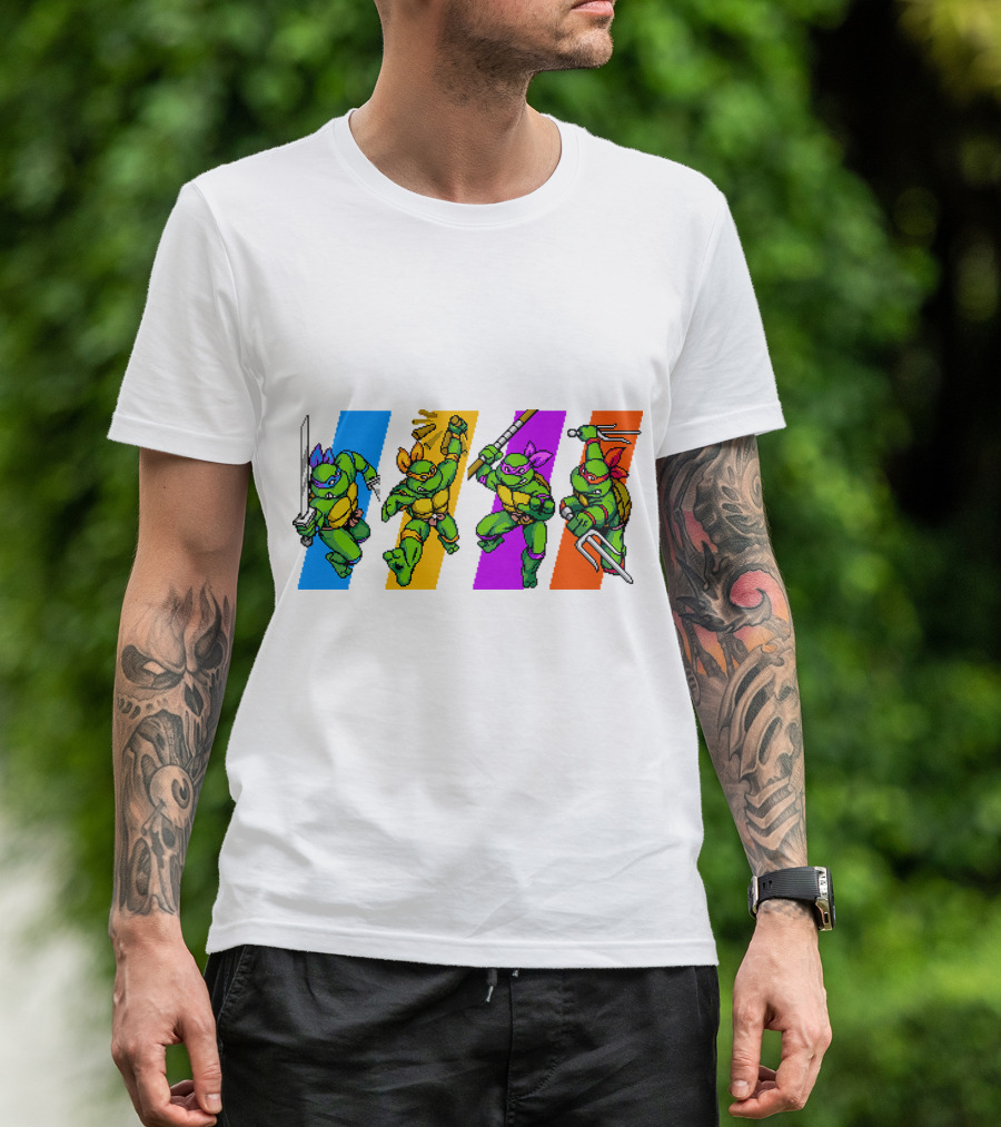 Teenage Mutant Ninja Turtles Heroes In Action T-Shirt
