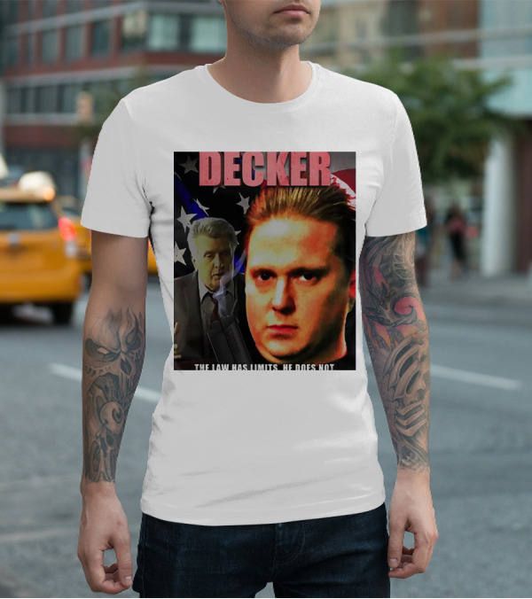 DECKER The Law Has Limits He Does Not On Cinema At The Cinema T-Shirt