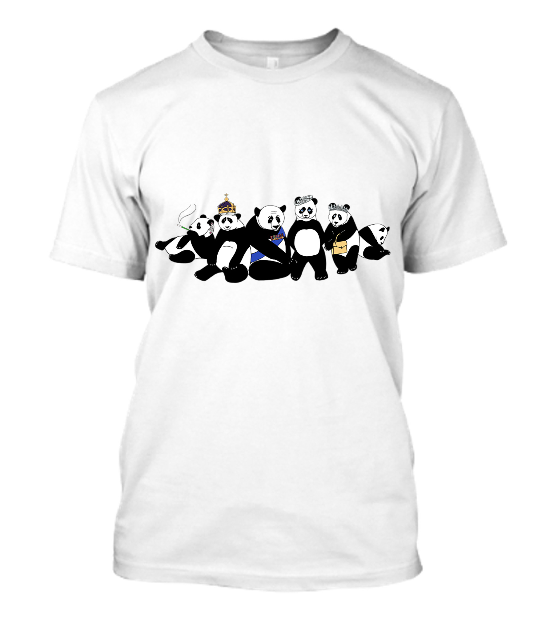 Royal Family Panda Regal Gathering T-Shirt