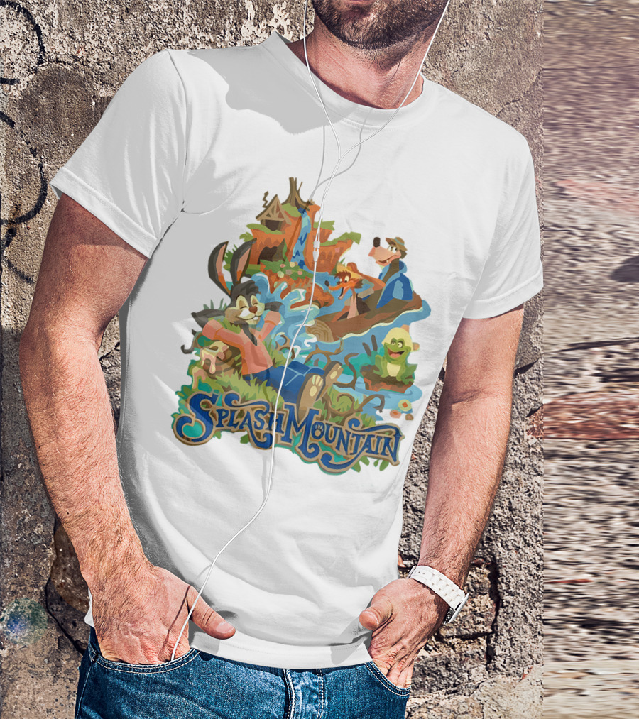 Splash Mountain Disney Characters Adventure T-Shirt