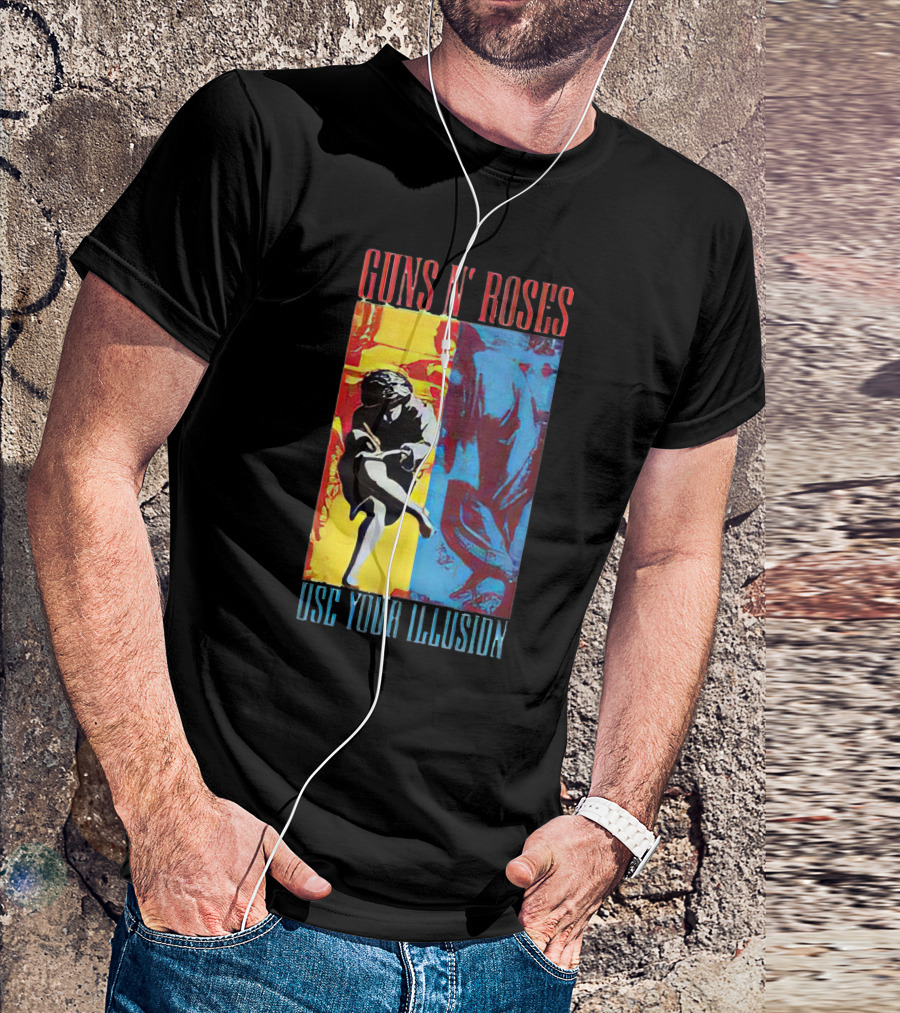 Guns N' Roses Use Your Illusion Colorful T-Shirt