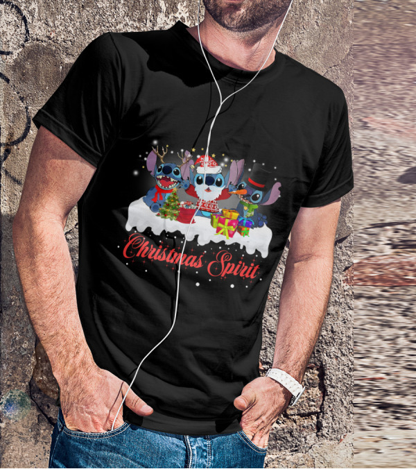 Christmas Spirit Stitch Premium GC818 T-Shirt
