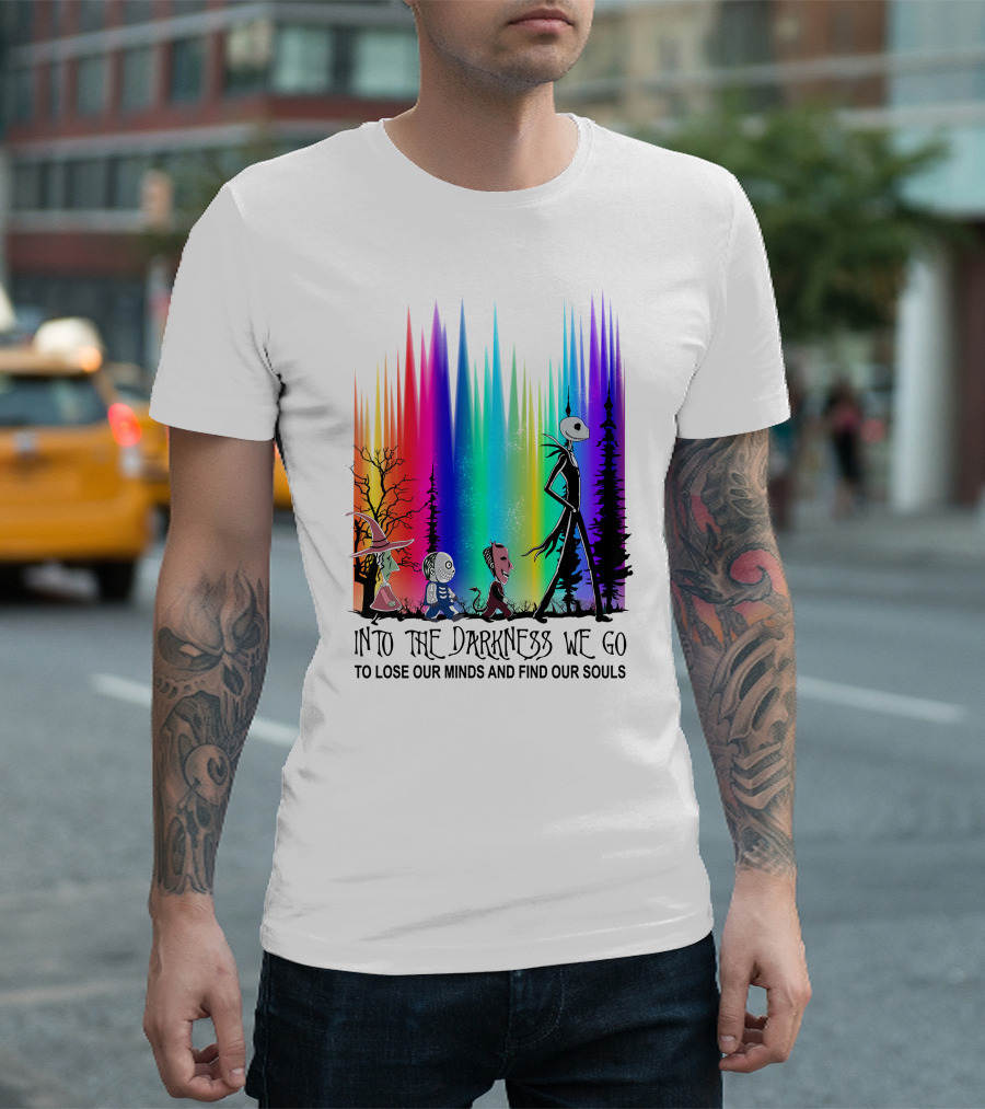 Into The Darkness We Go Nightmare Premium GC748 T-Shirt