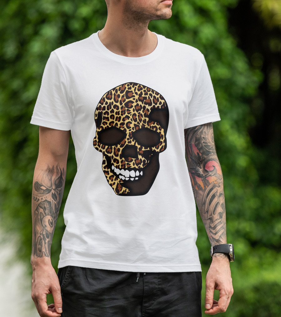 Skull Leopard T-Shirt