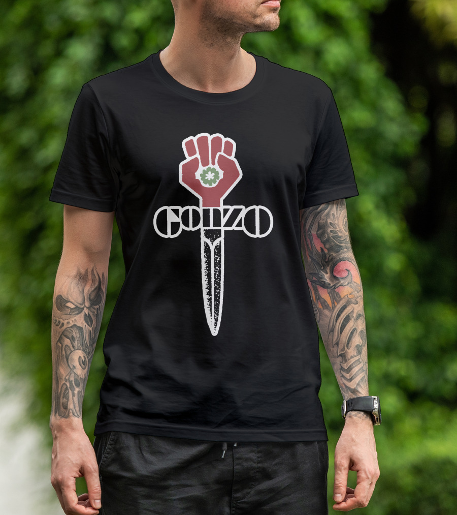 Gonzo Fist Hunter Thompson Journalism HST T-Shirt
