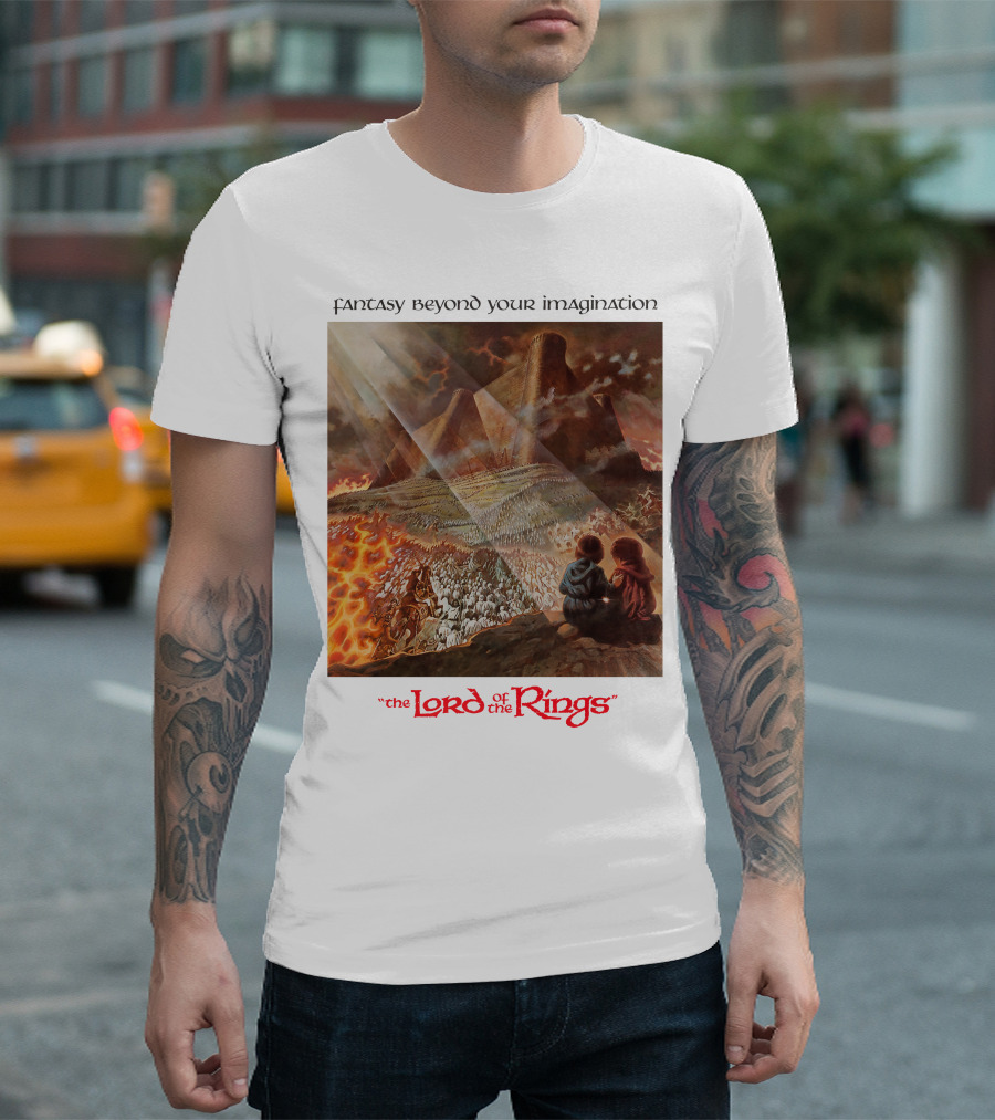 Fantasy Beyond Your Imagination The Lord of the Rings T-Shirt