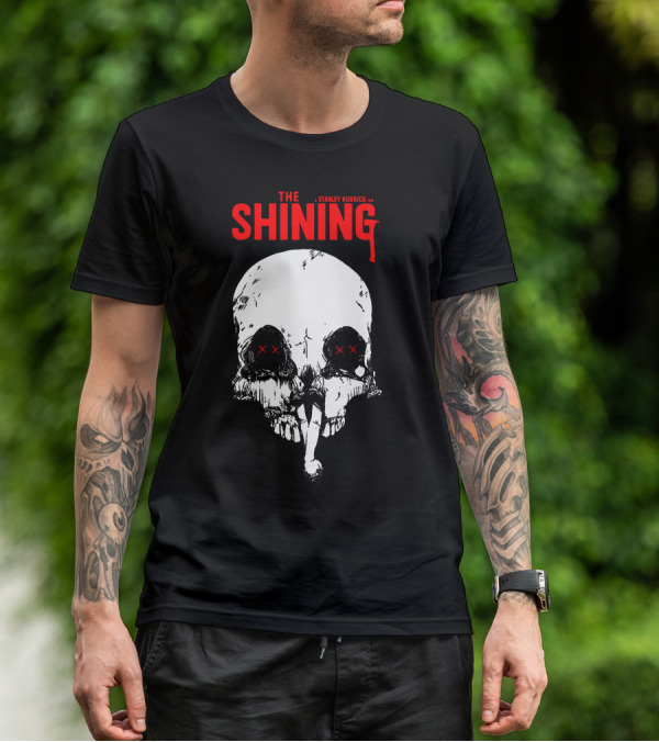 THE SHINING FRIDAY THE 13TH STANLEY KUBRICK SKULL TWINS T-Shirt