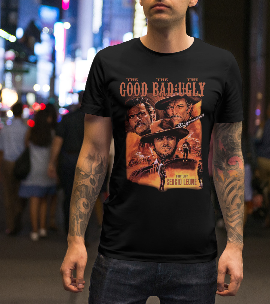 The Good The Bad And The Ugly Directed By Sergio Leone T-Shirt