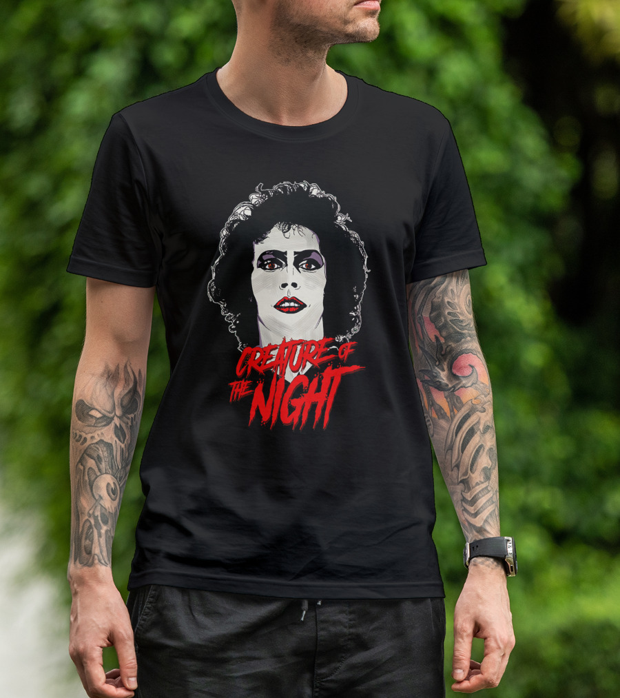The Rocky Horror Picture Show Creature Of The Night Iconic Character T-Shirt