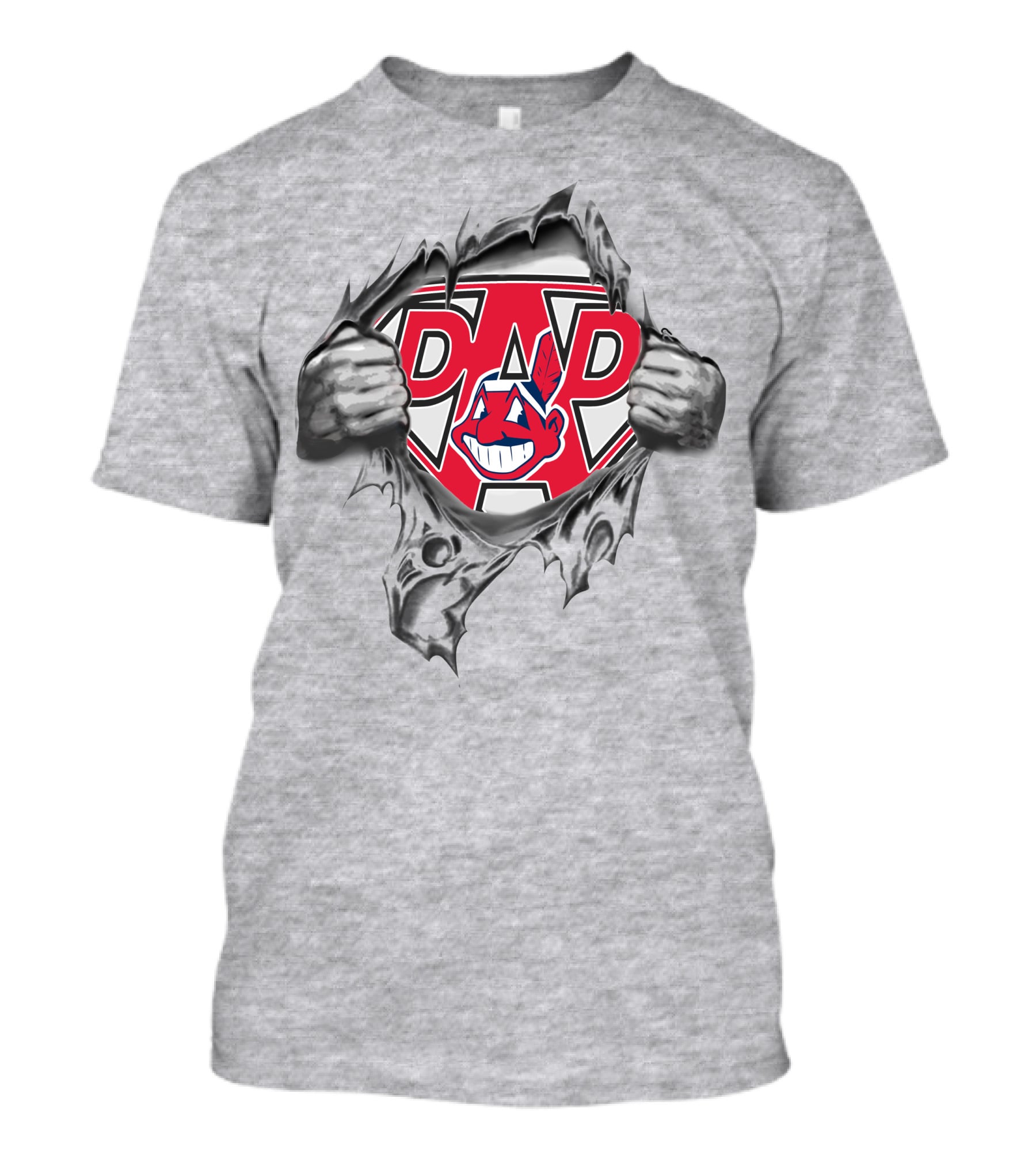 Cleveland Super Dad Chief Wahoo T-Shirt