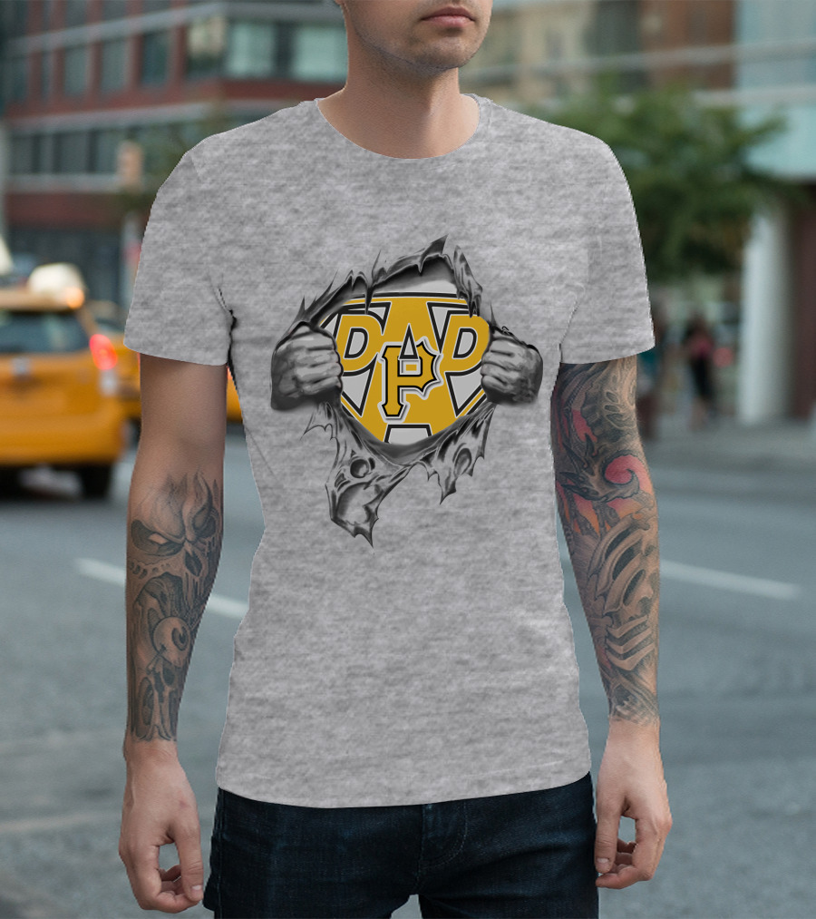 Pittsburgh Pirates Super Dad Fan T-Shirt