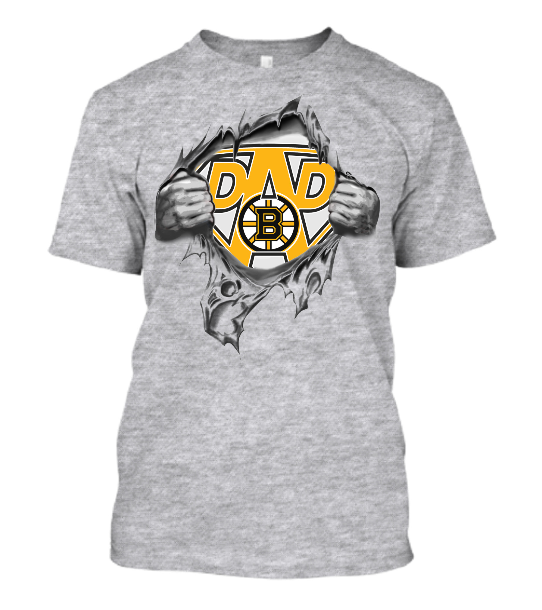 Boston Bruins Super Dad T-Shirt