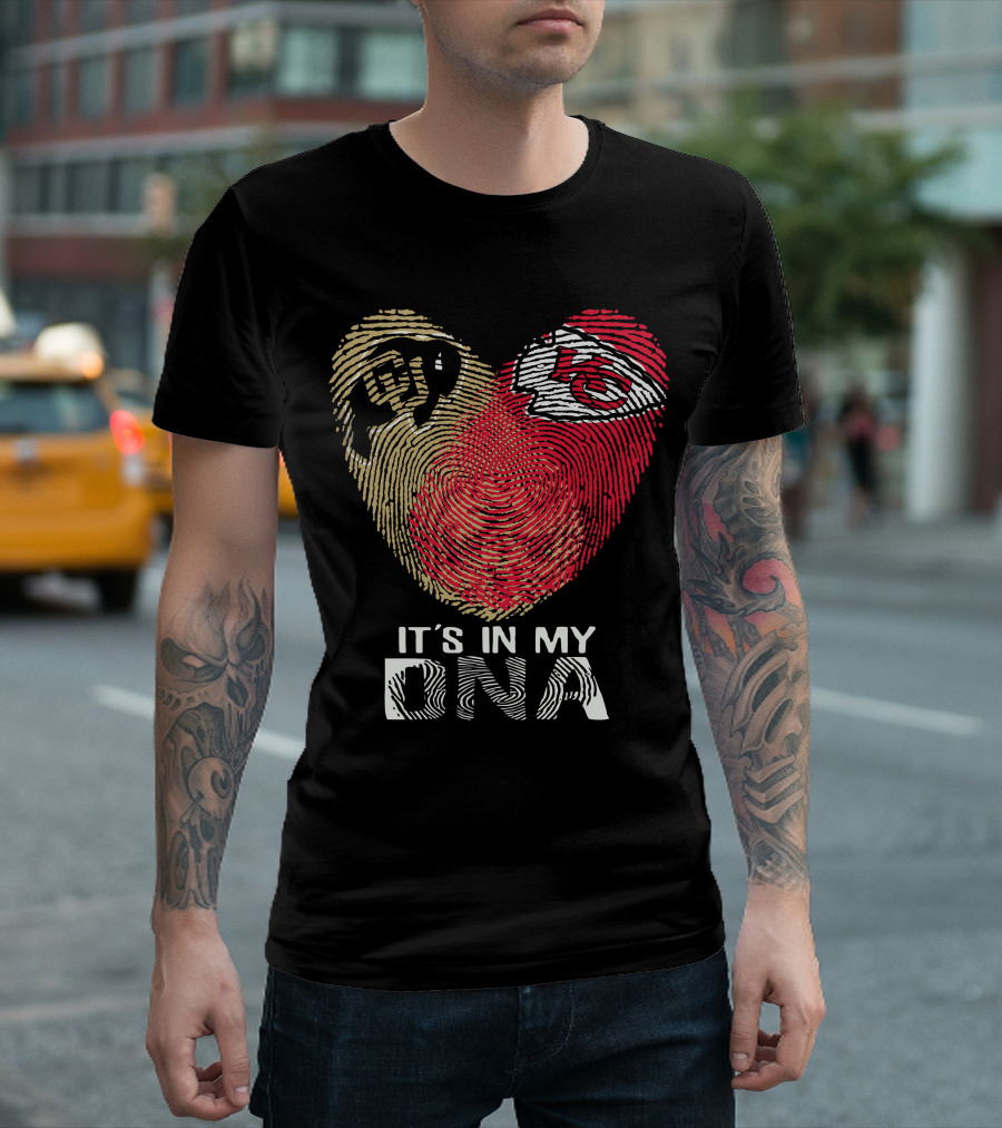 Colorado Buffaloes Kc Chiefs It's In My Dna T-Shirt