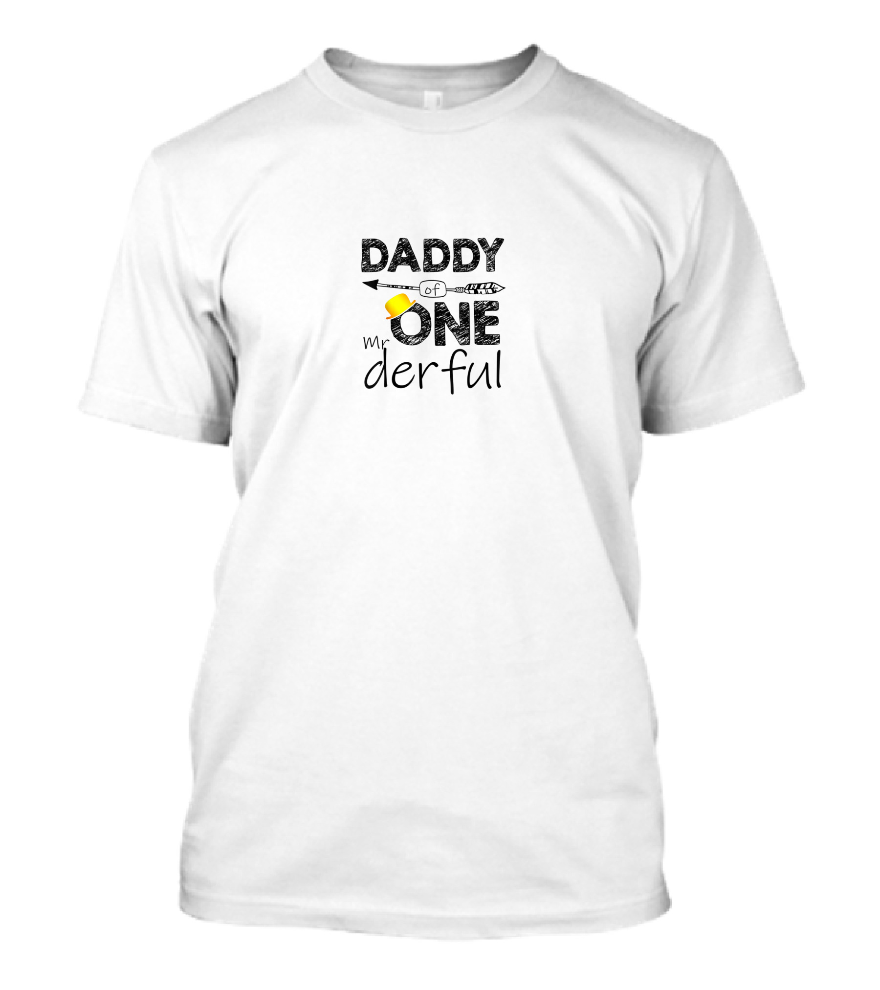 Daddy Of Mr Onederful 1st Birthday Boy T-Shirt
