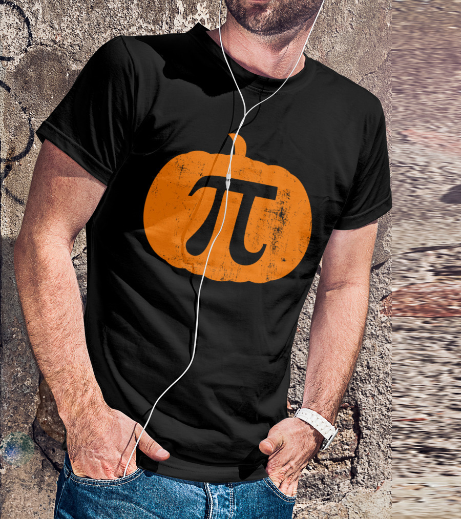Pumpkin Pi Funny Math Lover Pie T-Shirt