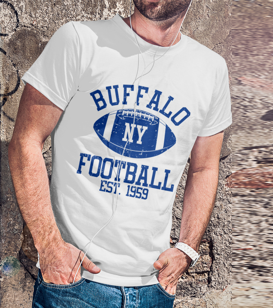 Buffalo NY Football EST 1959 T-Shirt