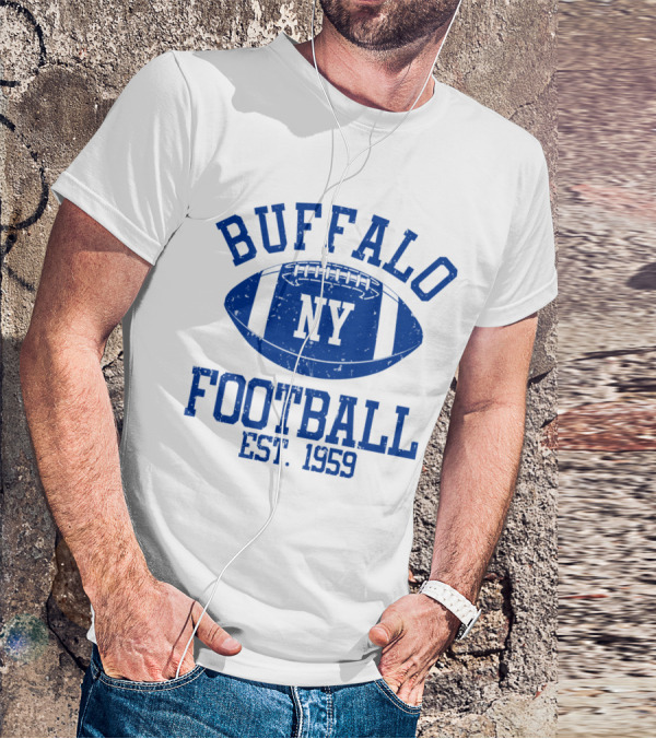 Buffalo NY Football EST 1959 T-Shirt