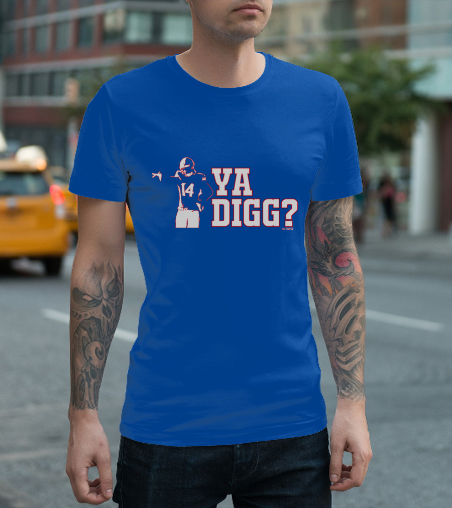 Stefon Diggs Ya Digg? 14 Football Fan T-Shirt