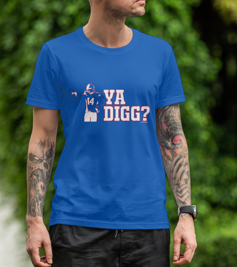 Stefon Diggs Ya Digg? 14 Football Fan T-Shirt