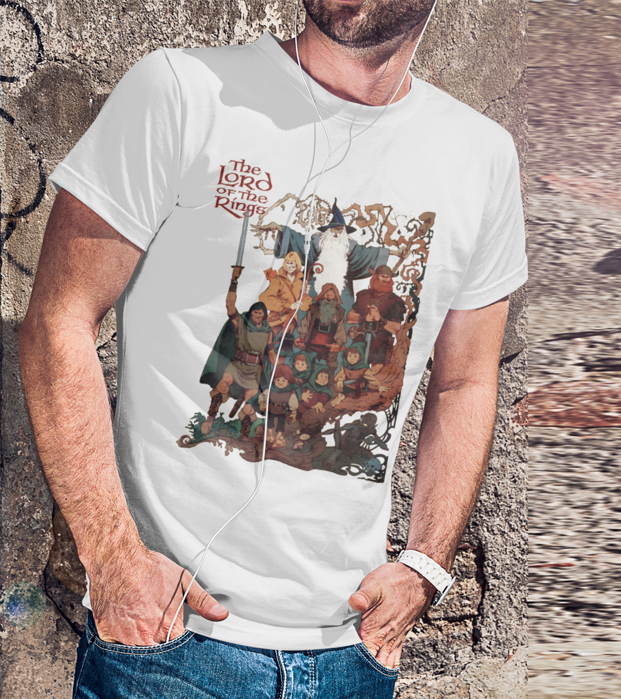 The Lord Of The Rings Classic Fellowship T-Shirt