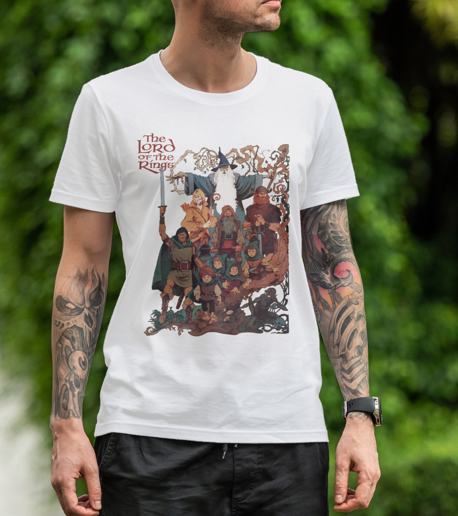 The Lord Of The Rings Classic Fellowship T-Shirt