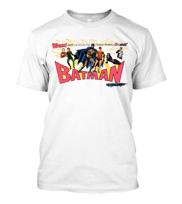 WHAM Now It's All On The Cinema Screen In Colour Batman T-Shirt