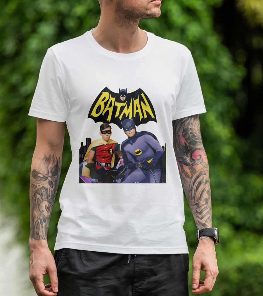 Batman Robin Classic TV Series Duo T-Shirt