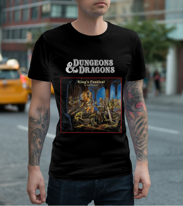 Dungeons And Dragons King's Festival By Carl Sargent T-Shirt